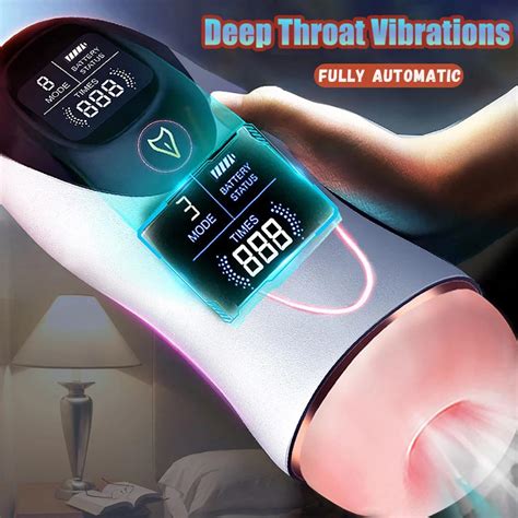 Automatic Male Masturbator Cup Vibration Sex Blowjob Real Vagina Pocket