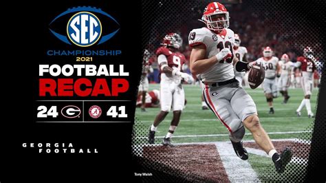2021 SEC Championship - Georgia Bulldogs Football Vs. Alabama Crimson ...