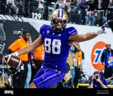 Allegiant Stadium 01st Dec 2023 NV U S A Washington Tight End