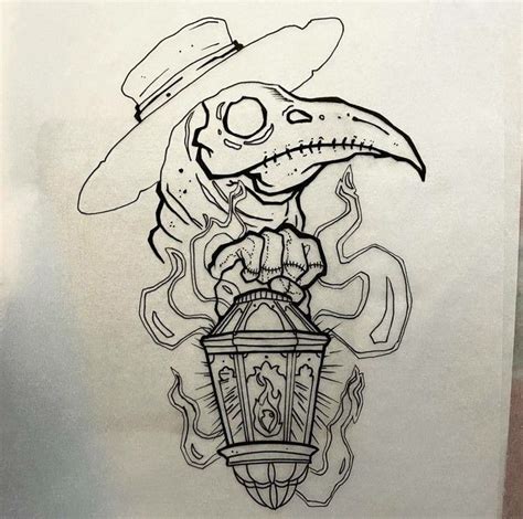 Plague Doctor Mask Outline Artofit