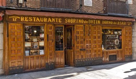 10 Centenary Restaurants And Bars In Madrid That You Can Still Enjoy Today