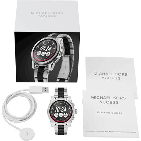 Best Buy Michael Kors Access Grayson Smartwatch Mm Stainless Steel