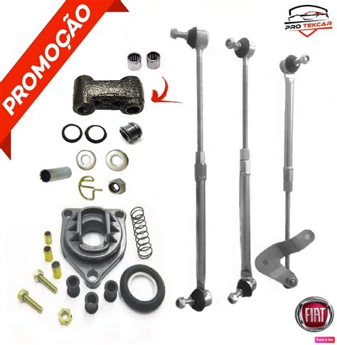 Kit Reparo Alavanca Cambio Hastes Trambulador Tempra Uno