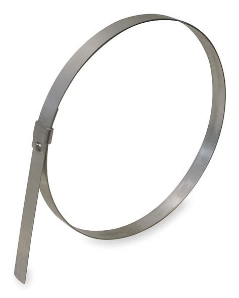 201 Stainless Steel 2 34 In 8 34 In Clamping Dia Band Clamp
