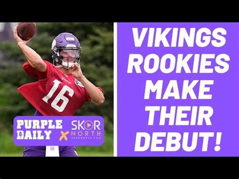 Why Minnesota Vikings Rookie QB Jaren Hall Stood Out At Rookie Minicamp