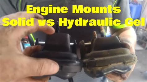 Solid Engine Mounts Vs Gel Hydraulic Engine Mounts Solid Vs Hydraulic Motor Mounts How To