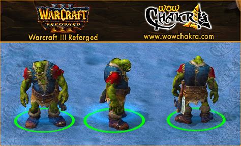 Modelos De Todas Las Unidades Orco Warcraft III Reforged Beta WowChakra