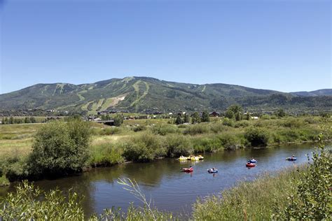 Tubing On The Yampa River In Steamboat Springs Colorado Library Of Congress