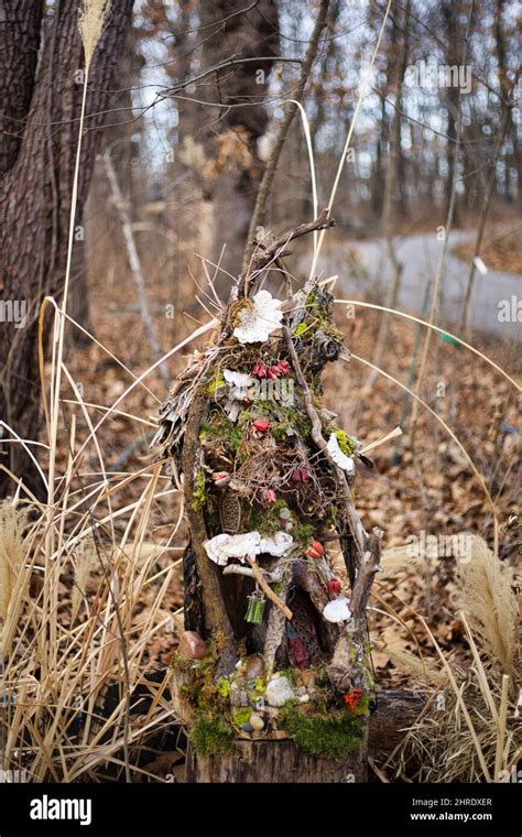 Gnome And Fairy Villages At Overland Park Arboretum And Botanical Gardens