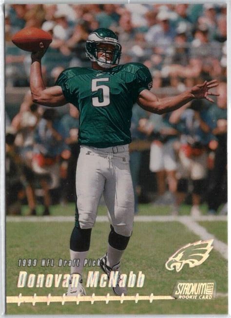 Topps Stadium Club Donovan Mcnabb Rookie Rookie Card Eagles