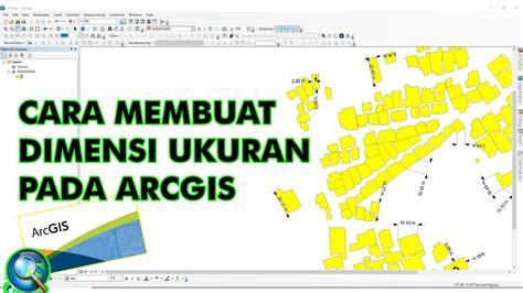 Cara Membuat Dimensi Ukuran Pada ArcGIS YouTube