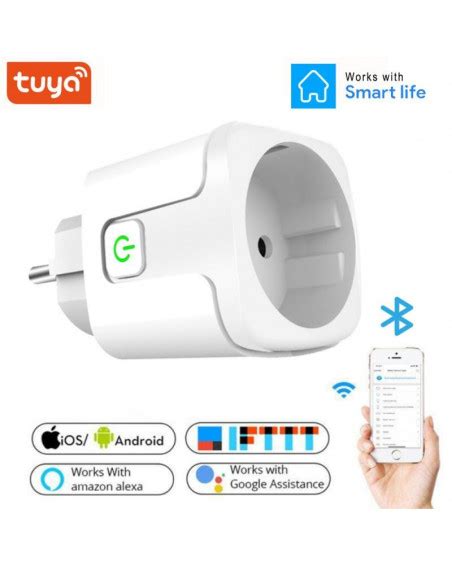 Paquete Paquete 4PCS 20A UE Wifi Inteligente BT Enchufe De