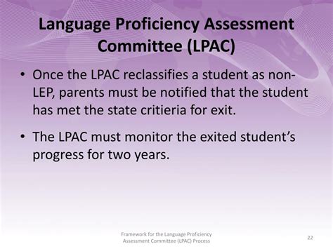 Ppt Language Proficiency Assessment Commitee Lpac