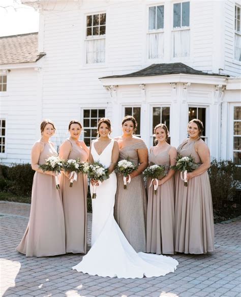 Azazie Bridesmaid Dresses Neutral Bridesmaid Dresses Winter