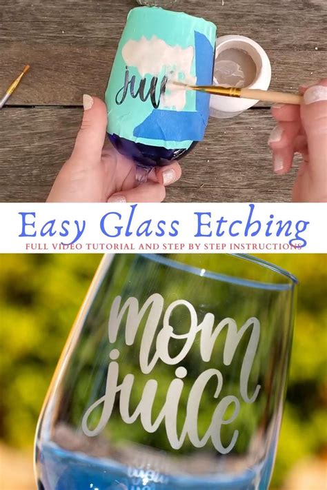 Diy Glass Etching With Cricut Artofit