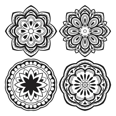 Royalty Free Simple Mandala Clip Art Vector Images And Illustrations