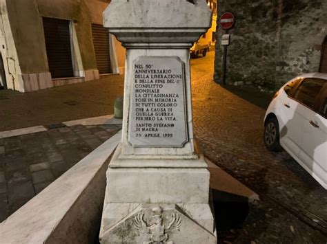 Monumento Ai Caduti Santo Stefano Di Magra SP Pietre Della Memoria