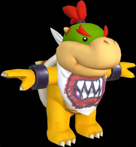 Download Baby Bowser Character Render