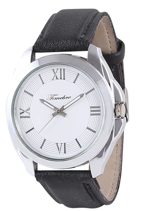 Buy Gravity Round Dial Black Leather Strap Quartz Watch For Men Online