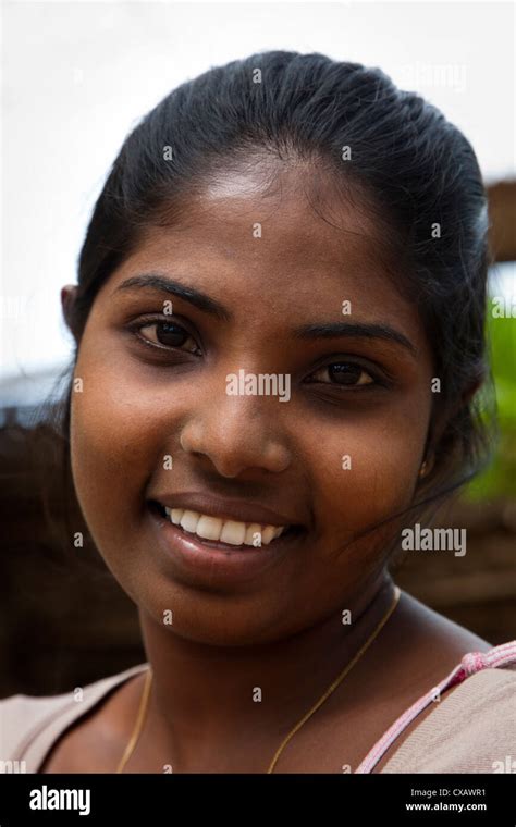 Portrait Beautiful Sri Lankan Girl Hi Res Stock Photography And Images