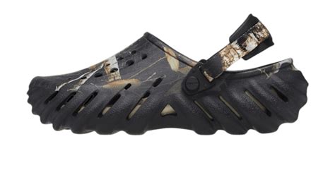 Crocs Echo Clog Realtree Edge Camo Black Ossloop