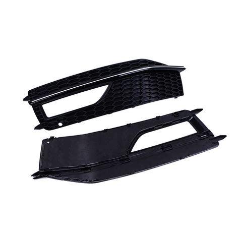 Car Front Bumper Fog Lights Grille Grill For Audi A B Car Grill And