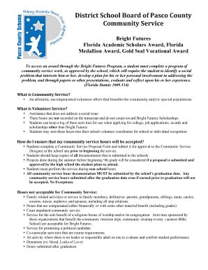 Fillable Online Florida Academic Scholars Award Florida Fax Email