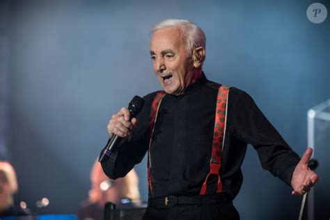 Photo Exclusif Charles Aznavour En Concert L Accorhotels Arena