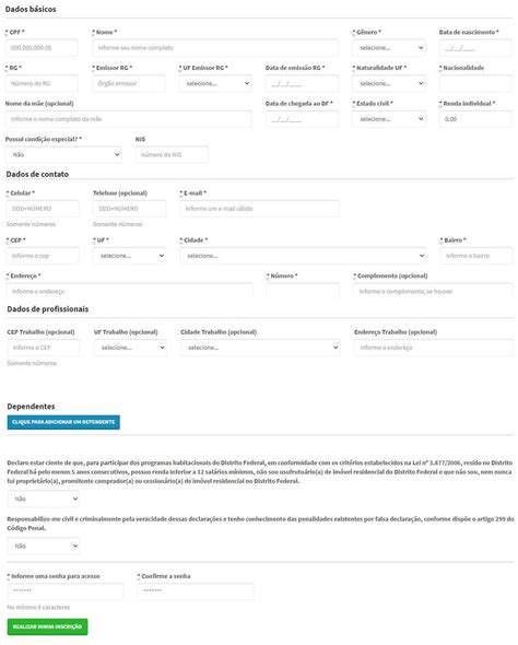 CODHAB 2025 Inscrição Recadastramento Consulta Codhab