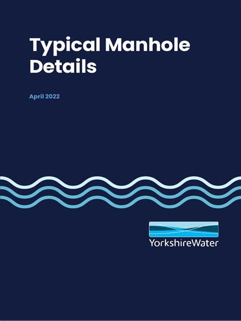 Typical Manhole Details Guide Pdf Pipe Fluid Conveyance Concrete