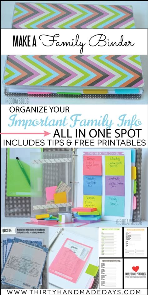 25 Clever Diy Ways To Organize With Binders Diy And Crafts