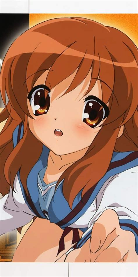 1000x2000 Resolution Mikuru Asahina Girl Open Mouth 1000x2000