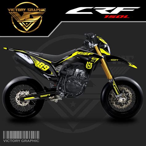 Jual Decal Crf Stiker Motor Crf L Decal Crf L Fullbody Sticker