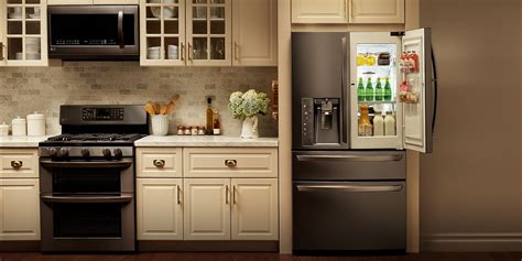 Black Stainless Steel Appliances