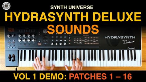 ASM Hydrasynth Deluxe Sound Bank Vol 1 Demo Patches 1 16 Synth