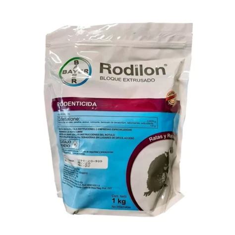 Rodenticida Rodilon Bloque X 1 Kg Agrourbano