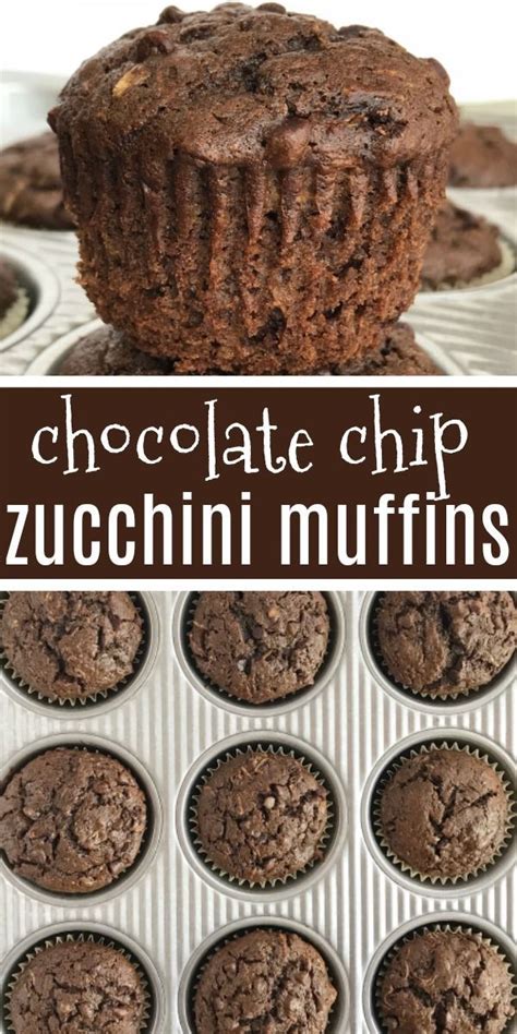 Chocolate Chip Zucchini Muffins Artofit