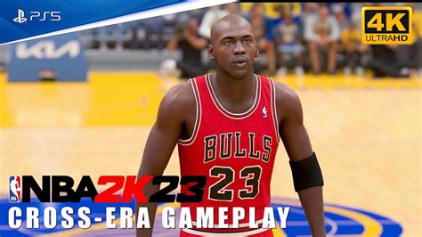 Nba 2k23 Ps5 4k 96 Bulls Vs 23 Warriors Michael Jordan Vs Stephen