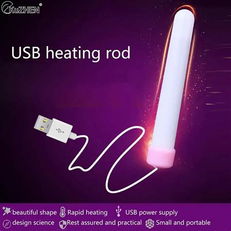 Smart Thermostat Usb Heating Rod For Male Masturbator Cup Sex Dolls Drying Nursing Tool For