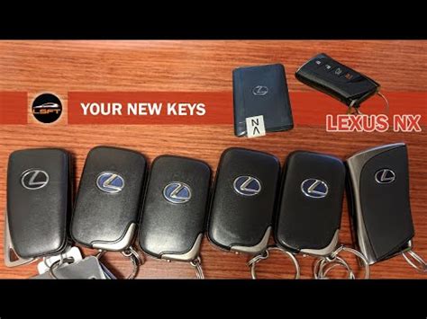 2022 2024 Lexus NX Your New Keys And How Our Automotive Keys Evolve