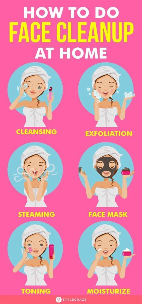 How To Clean Face At Home Simple Steps You Need To Follow Clean