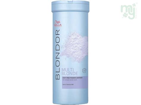 My Hair Care Salon Used Chemical Wella Blondor Multi Blonde Powder G