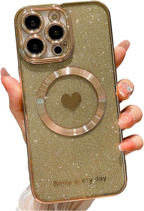 Amazon Weonmov For IPhone 14 Pro Max Case Magnetic Glitter