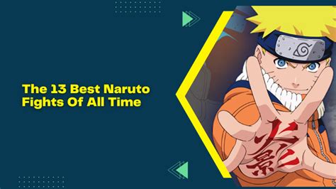 The Best Naruto Fights Of All Time