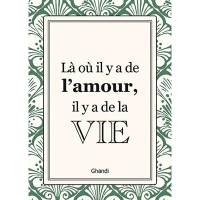 Carte Postale Belles Citations La Ou Il Y A De L Amour 15x21 Cm Kiub