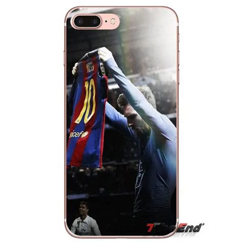 Lionel Messi Soccer Star Soft Phone Case For Apple IPhone X 4 4S 5 5S