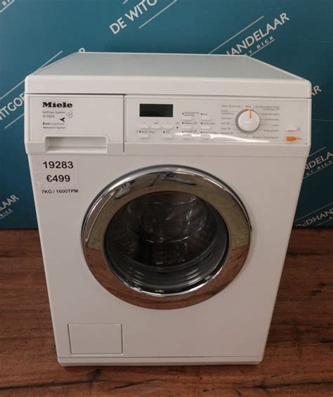 Wasmachine Kg Toeren Miele W Softcare System Ecocomfort