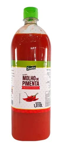 Molho De Pimenta Vermelha Original Tradicional Sem Glúten 1l