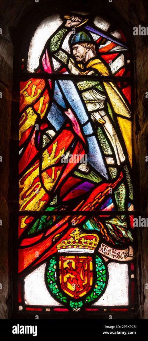 William Wallace Stained Glass Hi Res Stock Photography And Images Alamy