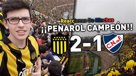 REACCIONES DE HINCHAS AL CLASICO NACIONAL VS PEÑAROL 1 2 PEÑAROL